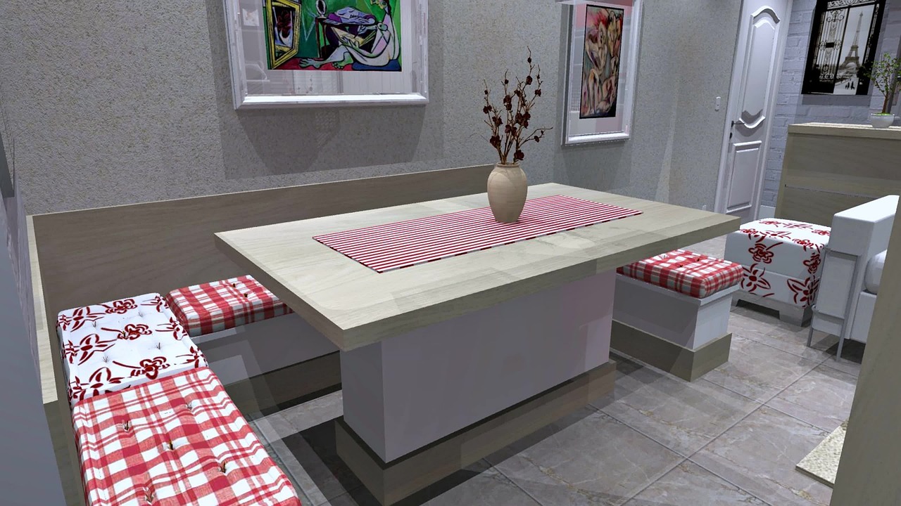 Small apartment breakfast nook inspiration