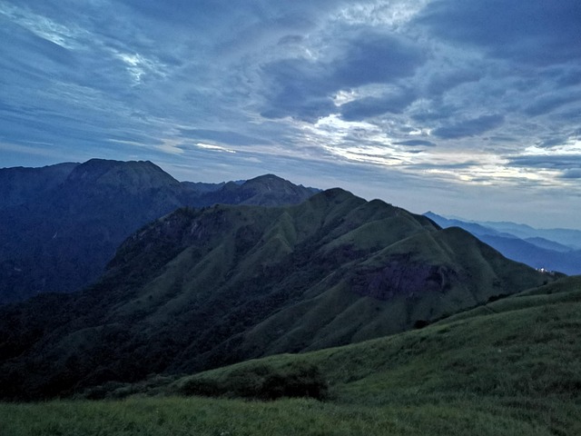 Free Mountain Peak Dawn photo and picture