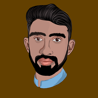 Hombre, Retrato, Arte Digital, Dibujo