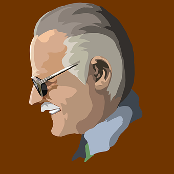 Stan Lee, Vista Lateral, Retrato