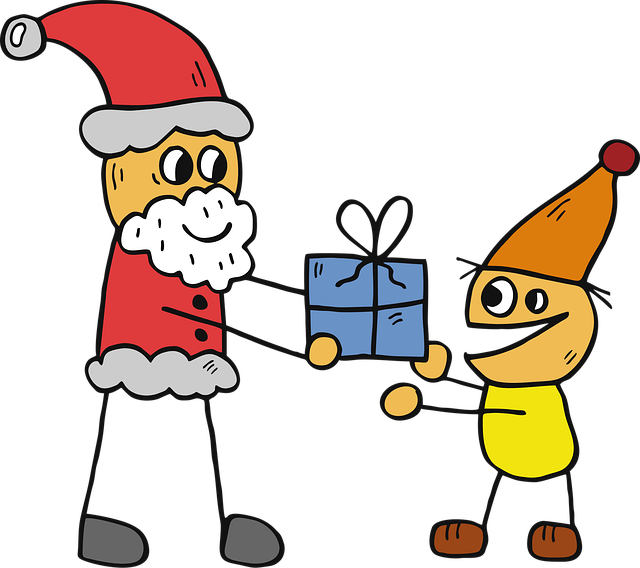 Julegave, Ferie, Santa, Parti, Desember