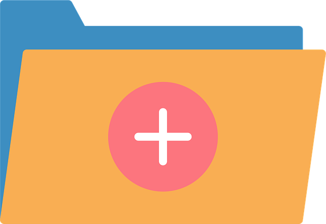 Free medical folder icon vector