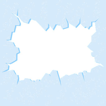 Hielo, Rompiendo, Invierno, Nieve, Frío