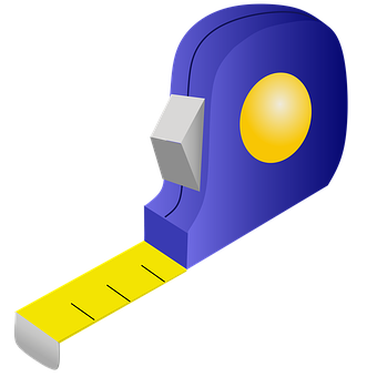 Free Measuring Tape Ruler illustration and picture