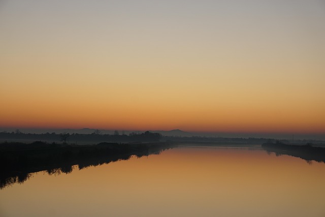 Free Orange Sunset photo and picture