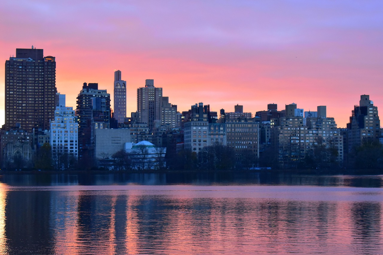 Buildings Sunrise Lake - Free photo on Pixabay - Pixabay