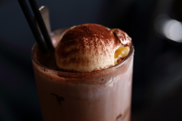 Flødeis, Kaffe, Drikke, Drik, Latte
