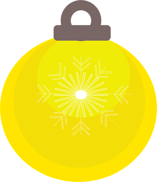 Free bauble ball ornament illustration