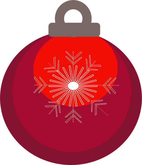 Free bauble ball ornament illustration