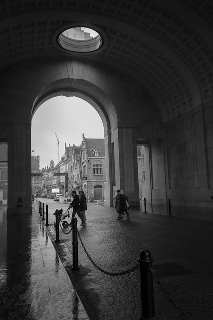 Monokrom, Streetphotography, Ypres