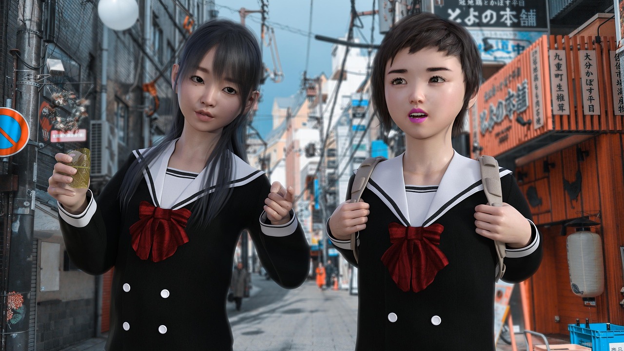 School Girls Japanese - Free photo on Pixabay