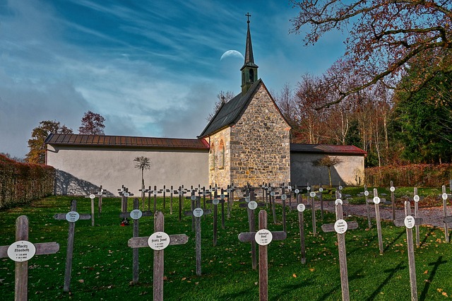 Kirkegård, Grav, Kapel, Skovkirkegård