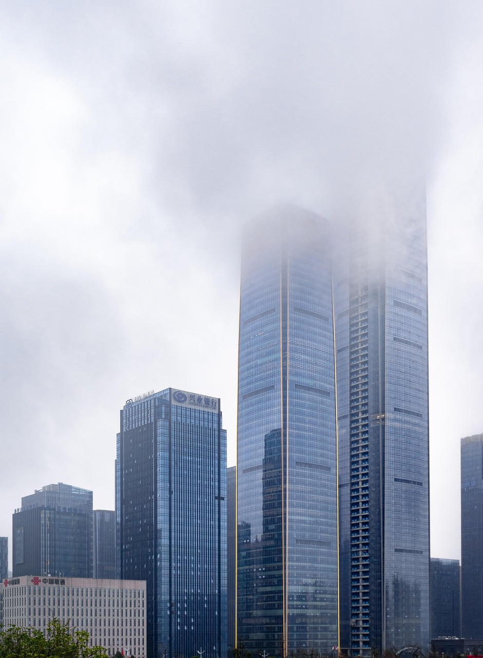 建筑物 多雾路段 城市 - Pixabay上的免费照片