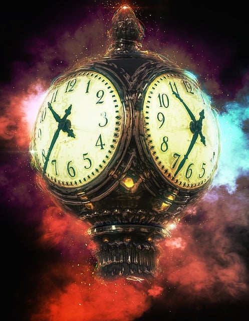 Free clock grand central station time illustration