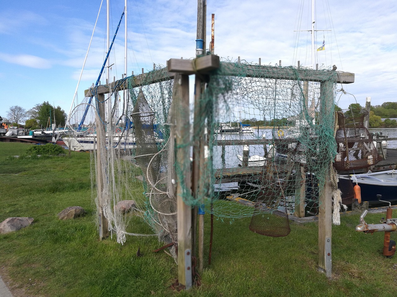 Fishing Net Ancient Seaside - Free photo on Pixabay - Pixabay