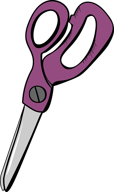 Free scissor school artist illustration