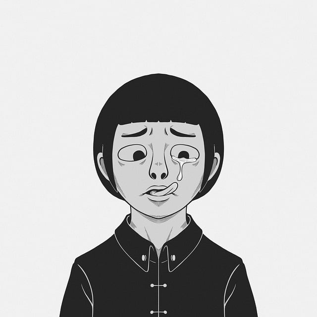 Download free HD stock image of Crying Man Free crying man surreal illustration