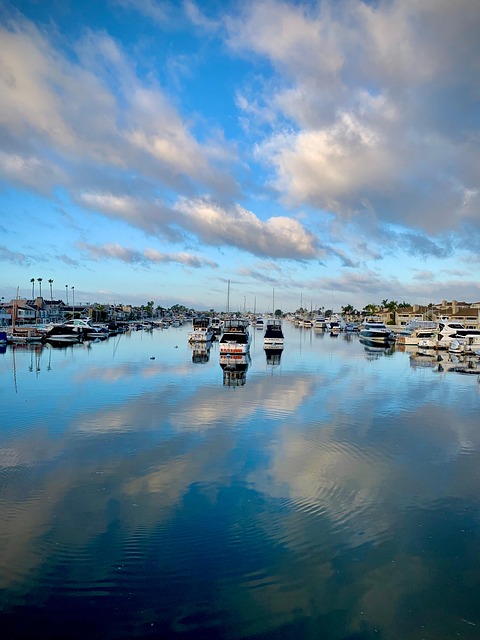 Free Boats Morning photo and picture