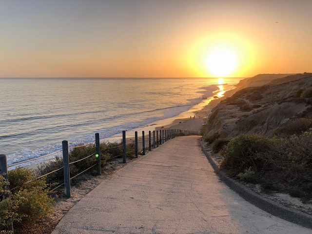 Free Sunset Pacific photo and picture