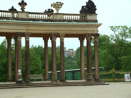 Arquitectura, Jardín, Palacio, Alemania