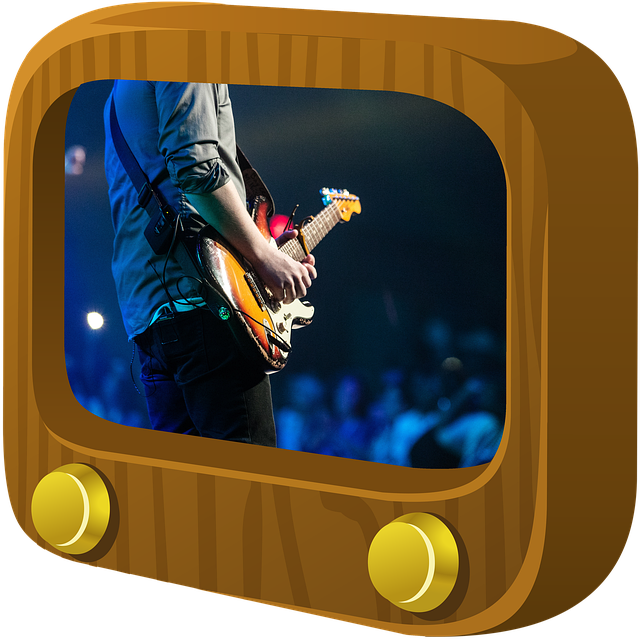 Free concert musician monitor illustration
