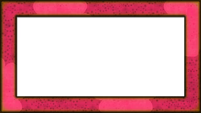 Free frame decorative pink illustration