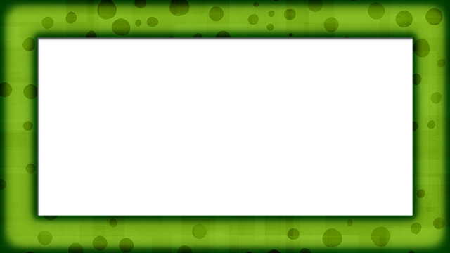 Free frame decorative green illustration
