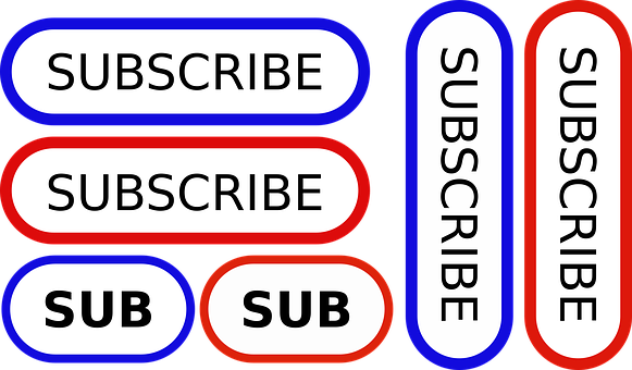 Předplatit, Knoflík, Webový Design