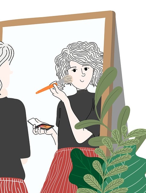 Free Girl Makeup illustration and picture