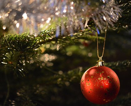 Jul, Juletre, Kort, Hilsen, Julkula