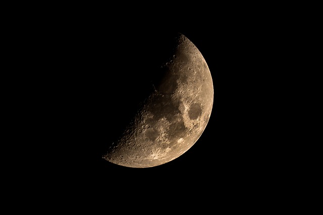 Luna, Cielo Nocturno, Luz De La Luna