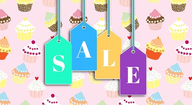 Free discount sale badge illustration