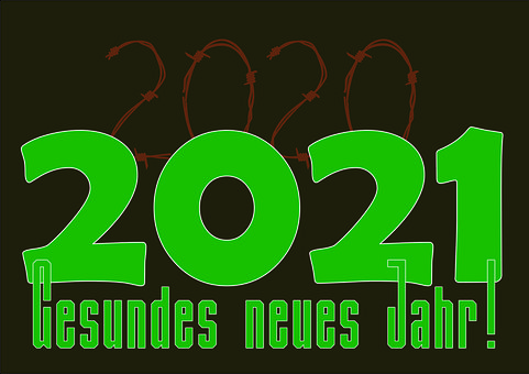 Saudável, Novo, Dia De Ano Novo, Ano