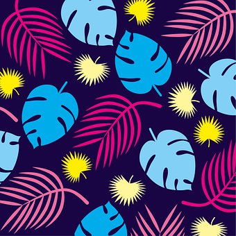 Free Leaves Pattern illustration and picture