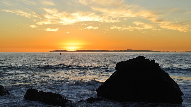 Free Sunset Ocean photo and picture