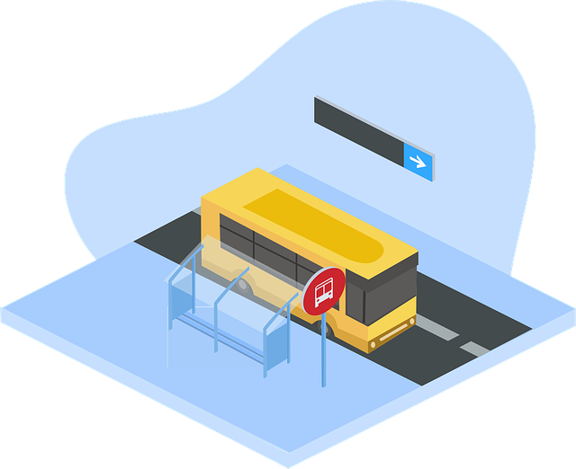 Free bus coach vehicle illustration