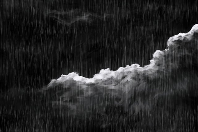 Regen, Wind, Wolken, Himmel, Natur