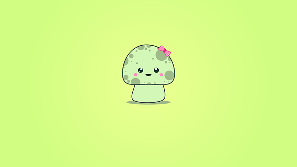 Cogumelo, Emoji, Sorriso, Risonho