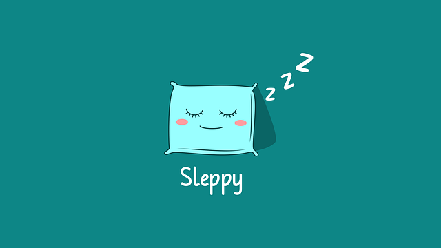 Free pillow cushion sleepy vector