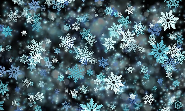 Free background pattern winter illustration