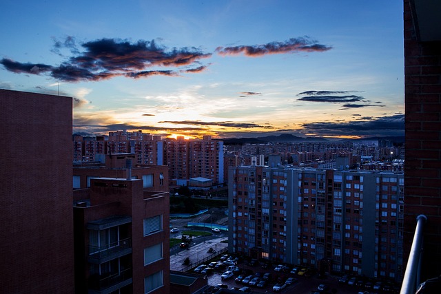 Free City Sunset photo and picture