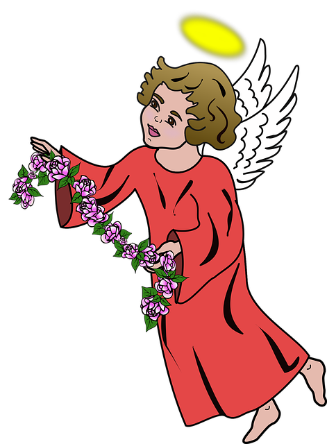 Free Angel Cherub vector and picture