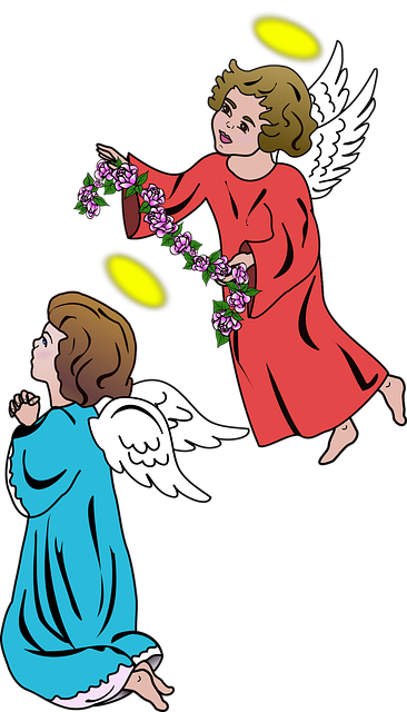 Free Angel Cherub vector and picture