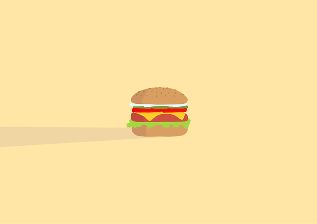 Free burger food meal vector