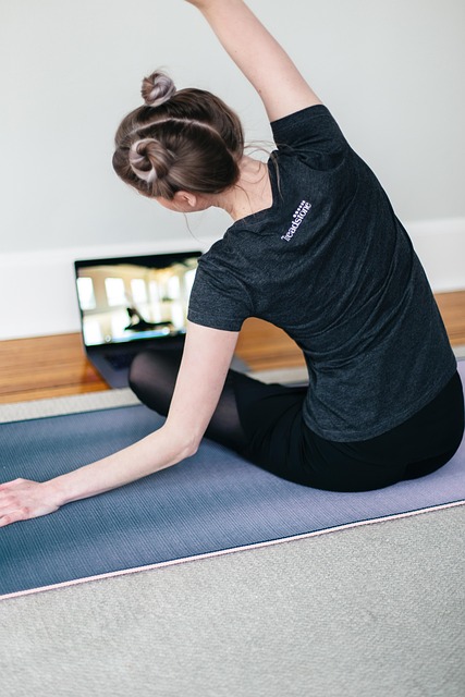 Free Yoga Home Fitness photo and picture