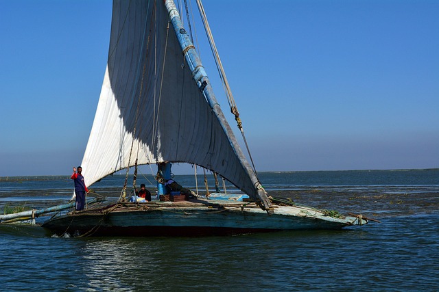 Free Egypt Brolos Lake photo and picture