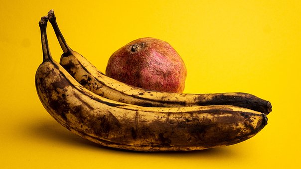 Free Banna Pomegranate photo and picture