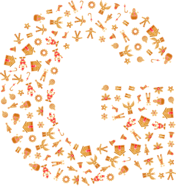 Free letter font g illustration