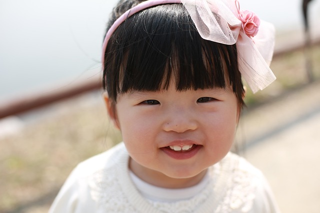 Niña, Niño, Sonrisa, Joven, Niñita, Moda