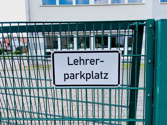 Free Teacher Parking Spot photo and picture
